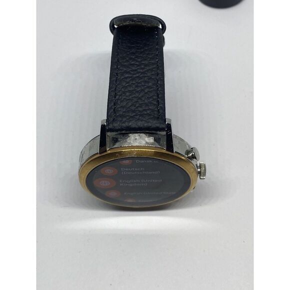 Fossil Gen 4 Authentic Digital Dial Smart Watch Custom Band FTW6016 AB160 - Picture 10 of 11